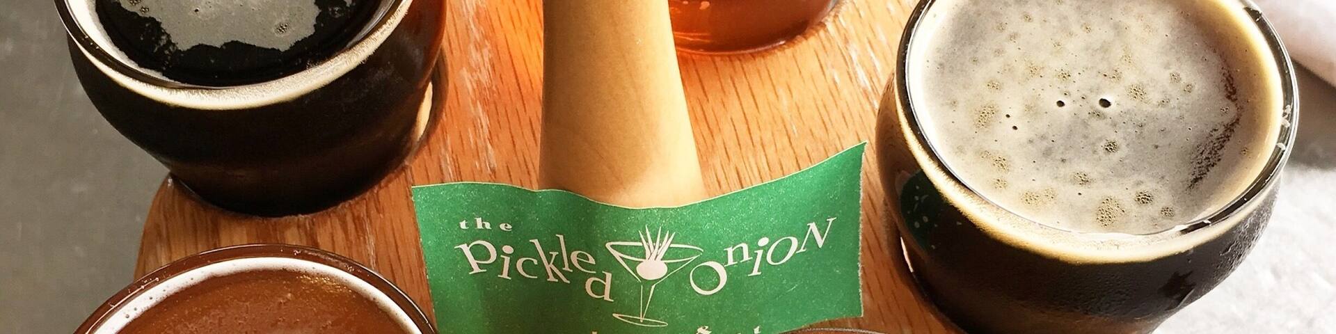 Who doesn't enjoy a good beer flight (of all local beers)!?!