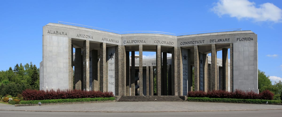 Le Mardasson, célébrant la fin de la bataille des Ardennes