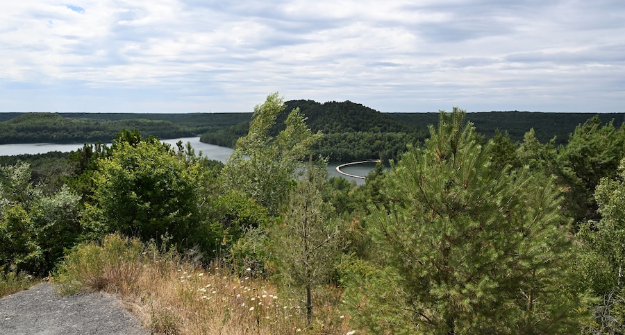 Beautiful view of the Hoge Kempen National Park