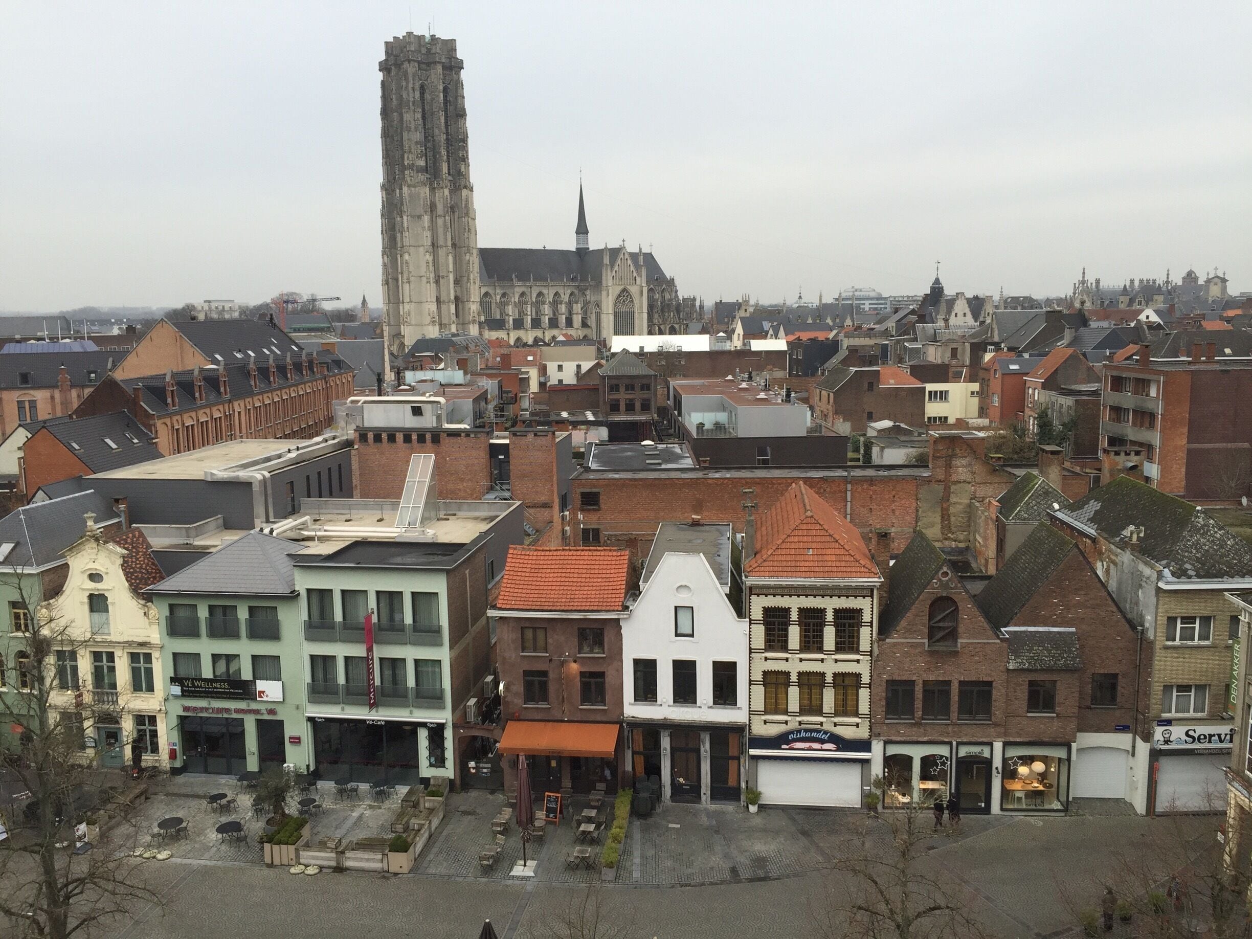 Panoramic view from the Lamot building. I had never been there before, but I knew the view from the roof had to be great! Gotta love my hometown!