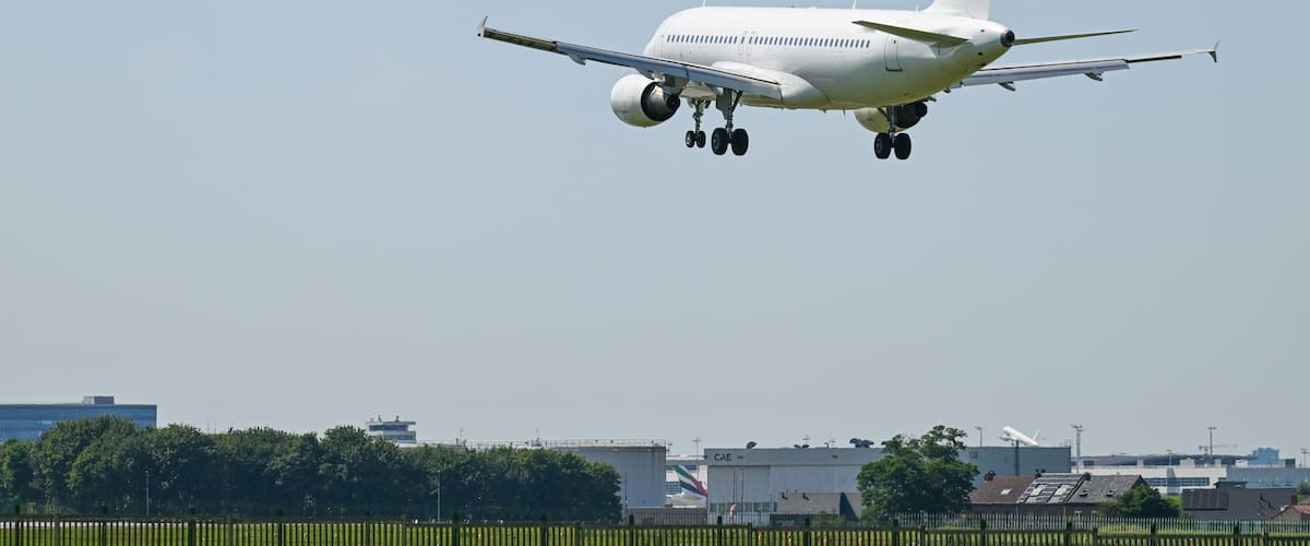 Belgique Brussels Airport atterrissage avion