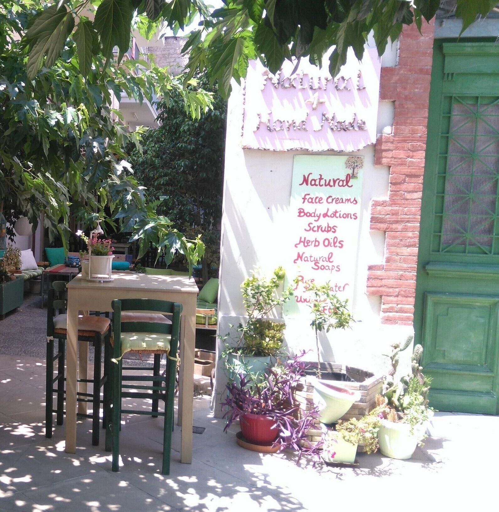 Cafe tucked away in limassol 
