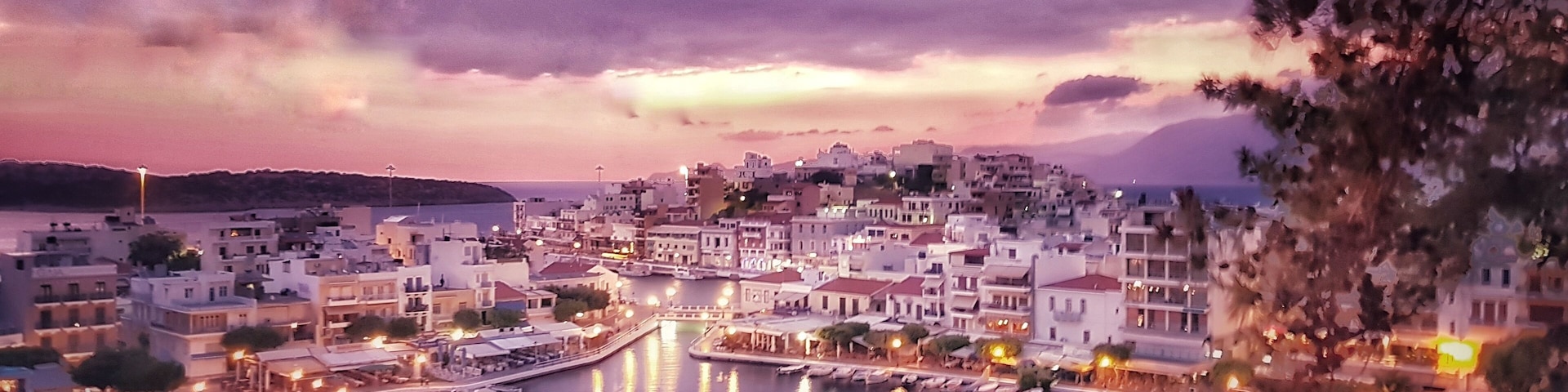 #Sunrise over the lake this morning , only a quick phone shot edited with #snapseed looking forward editing the images from camera when I return home , #greece #crete #agios #nikolaos #bvs