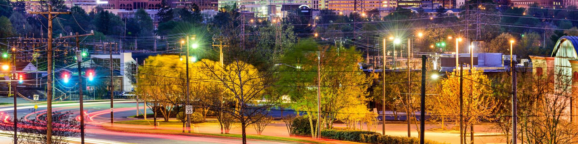 Greensboro, North Carolina Skyline