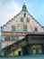 Historic town hall (built in 1422) in Lindau, at Lake Constance