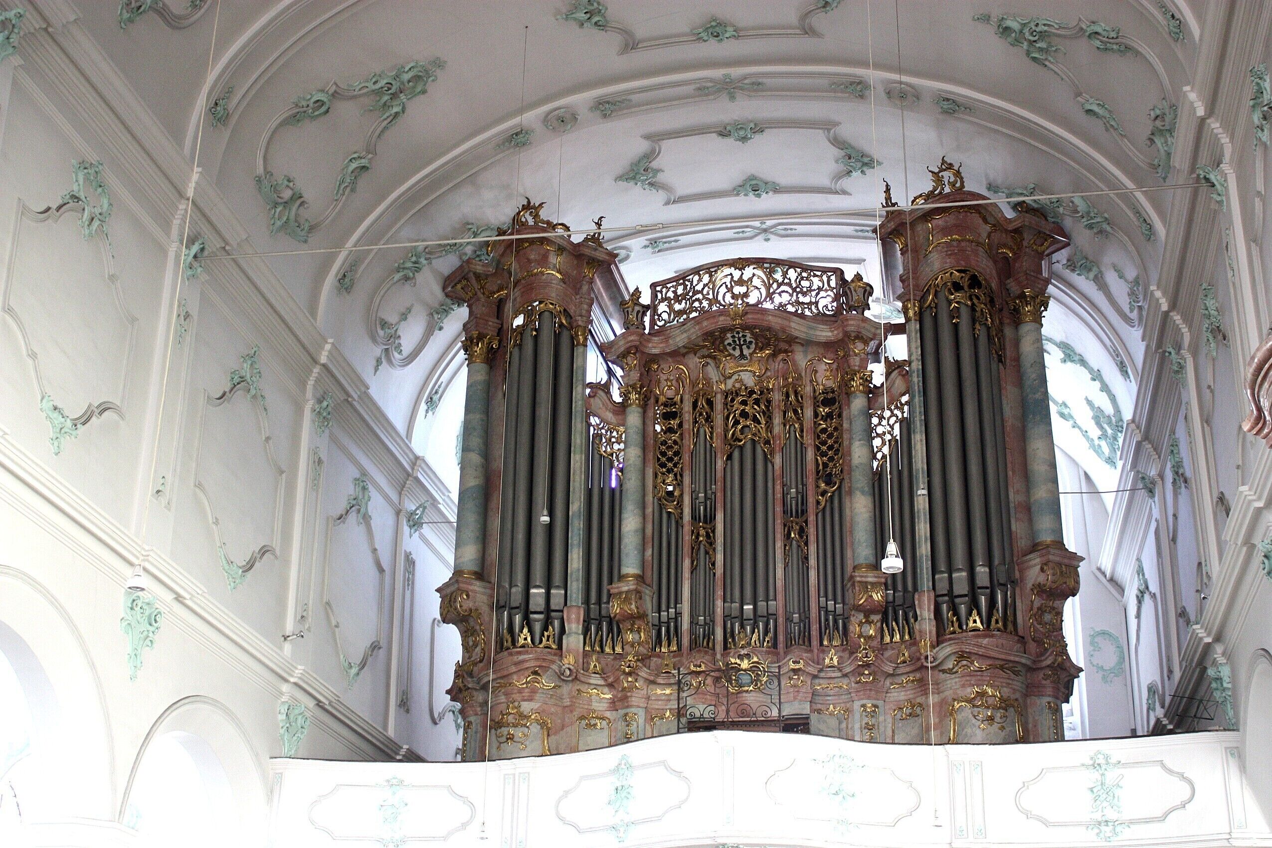 Lindau church St. Stephan, the organ