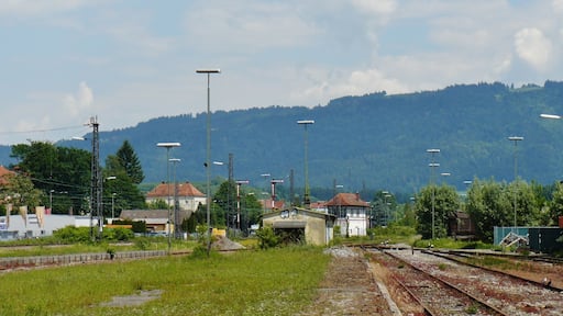 Gleisanlagen bein Lindau.