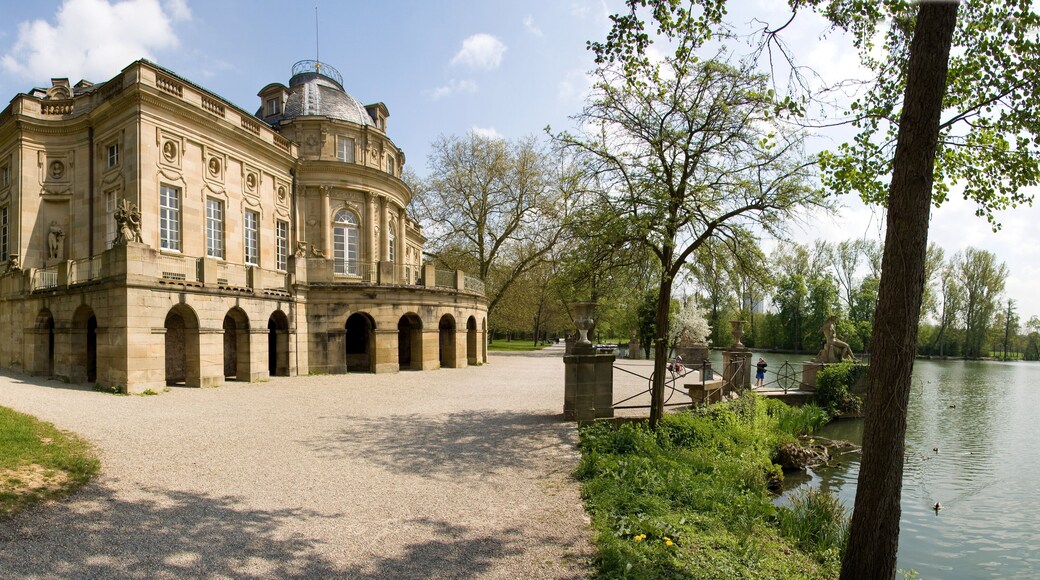 Palace Monrepos in Ludwigsburg, Germany. Photo taken from west.