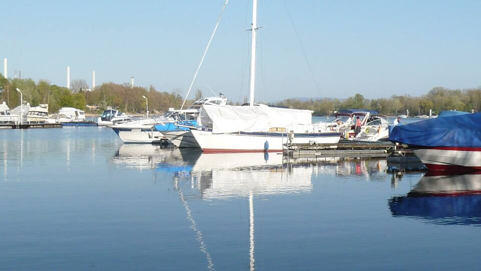 Boote im Kiefweiher