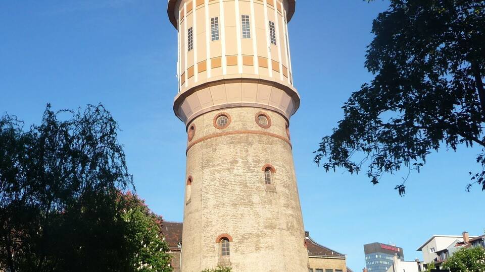 Wasserturm an der Gräfenauschule