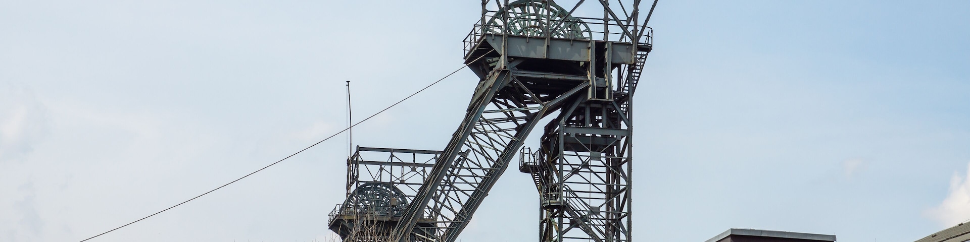 Schachtanlage 1 und 2 des Bergwerks Auguste-Victoria in Marl, Nordrhein-Westfalen