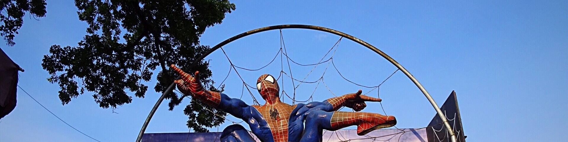 Cihampelas Street often referred as Jean Street is lined with stores selling a range of clothes and jeans.