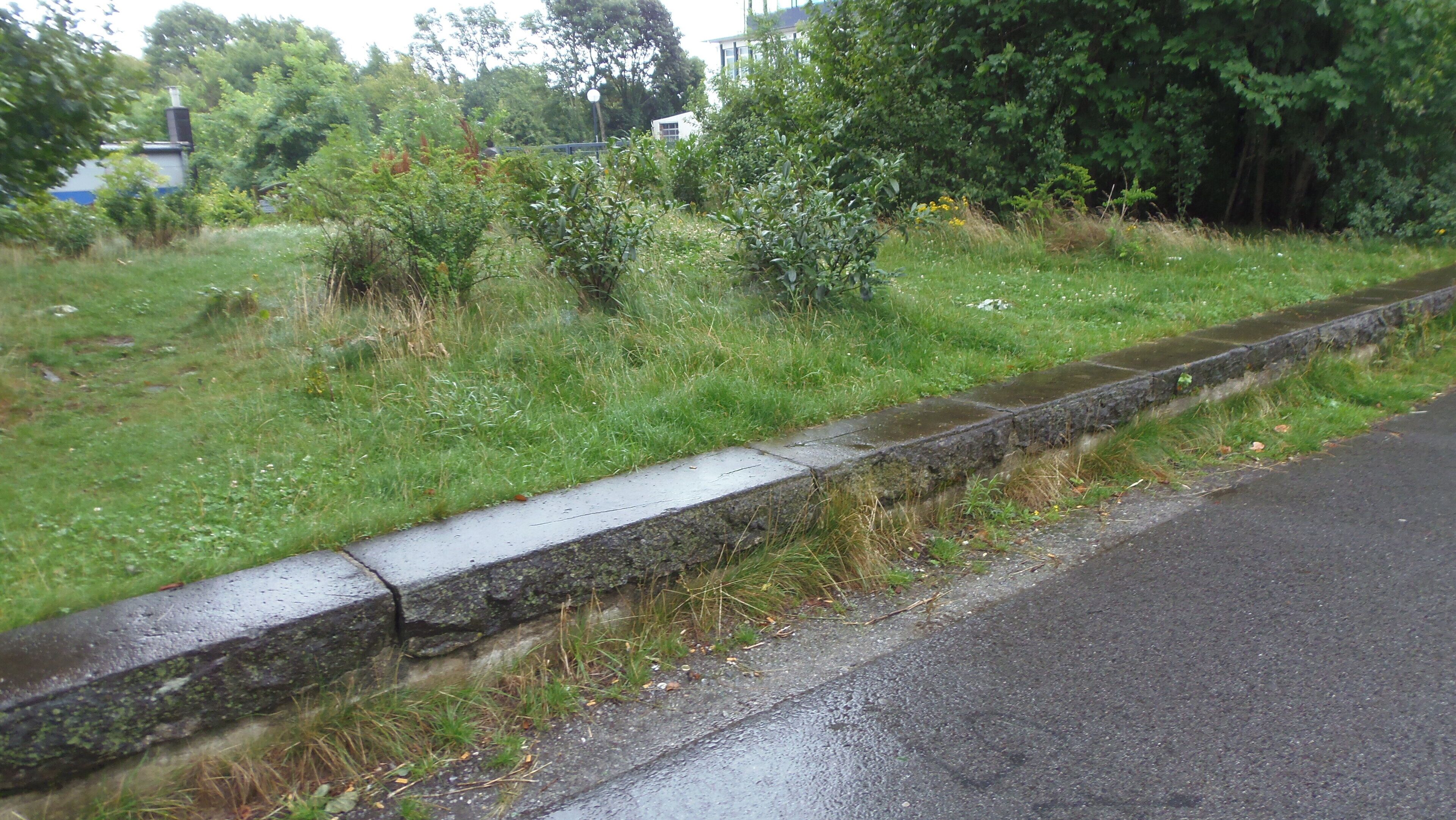 Former platform of Velbert central station