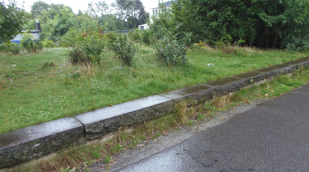 Former platform of Velbert central station
