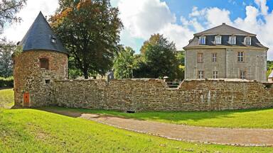 Schloss Hardenberg in Velbert, Deutschland - Panorama
