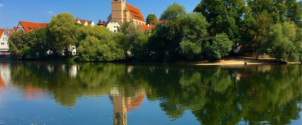 Old town of Nürtingen behind the River Neckar
#AquaTrove