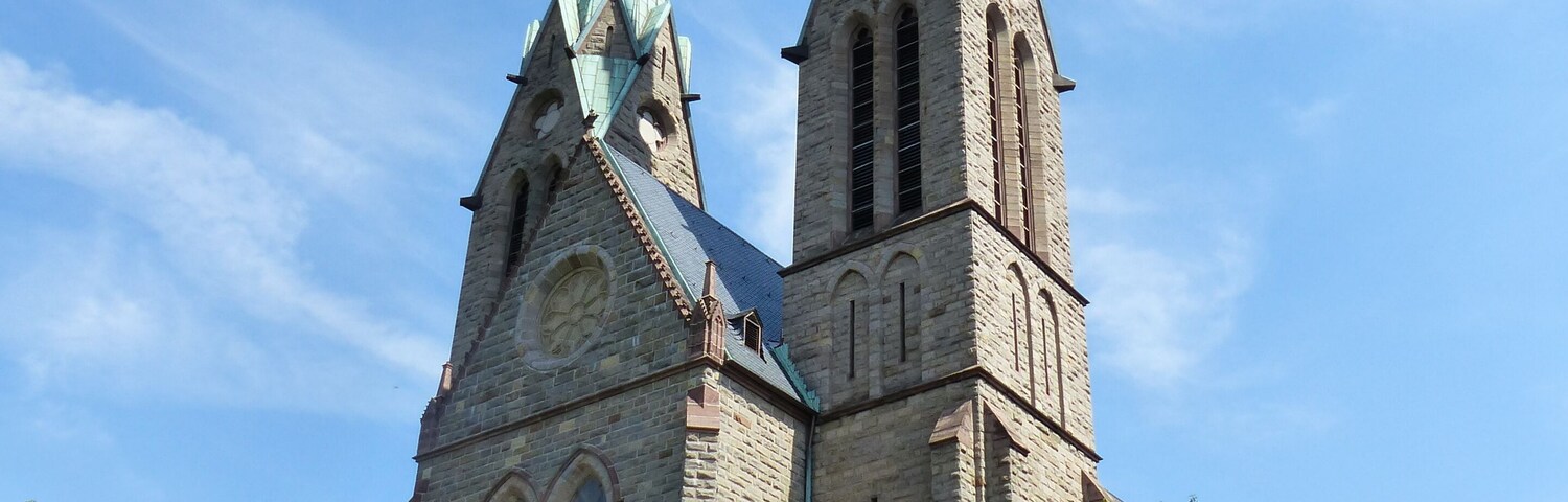 Oberhausen – katholische Kirche St. Marien von Westen