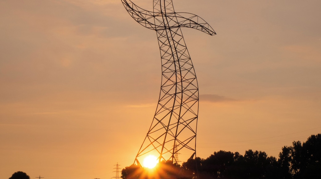 Evening sunstar at the Zauberlehrling (wizards apprentice)