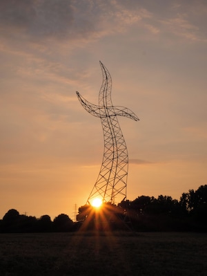 Evening sunstar at the Zauberlehrling (wizards apprentice)