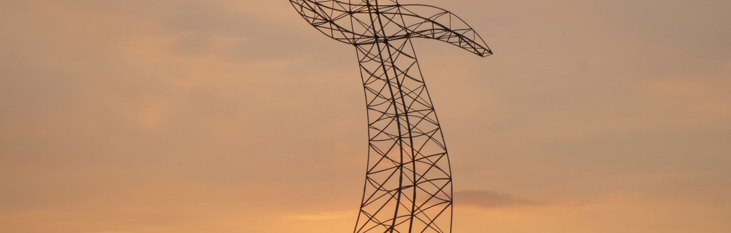 Evening sunstar at the Zauberlehrling (wizards apprentice)