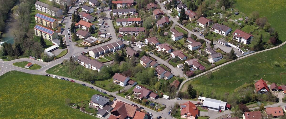 Areal view of Epplings - part of Wangen im Allgäu