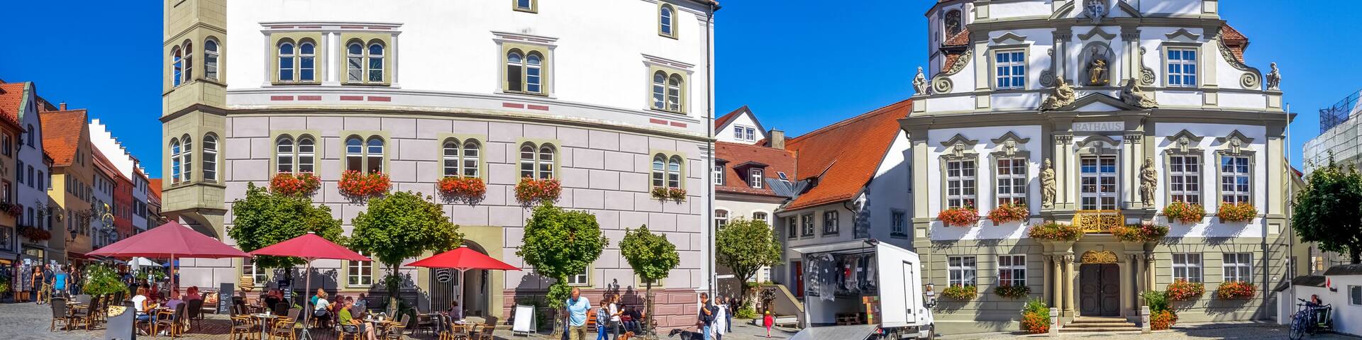 Rathaus, Wangen im Allgäu, Baden-Württemberg, Deutschland