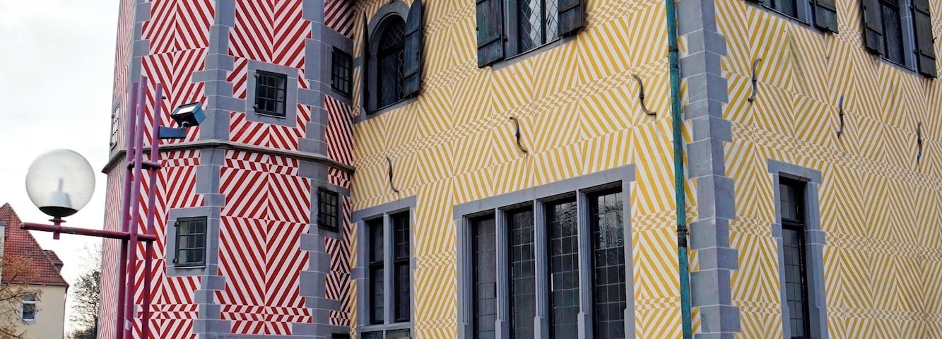 #StunningStructures
While on a road trip across Germany we made a pit stop and were lucky enough to come across this gem of a building. I love the design and colors!