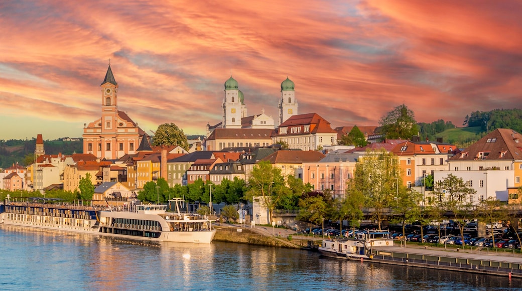 Panorama Passau in Germany