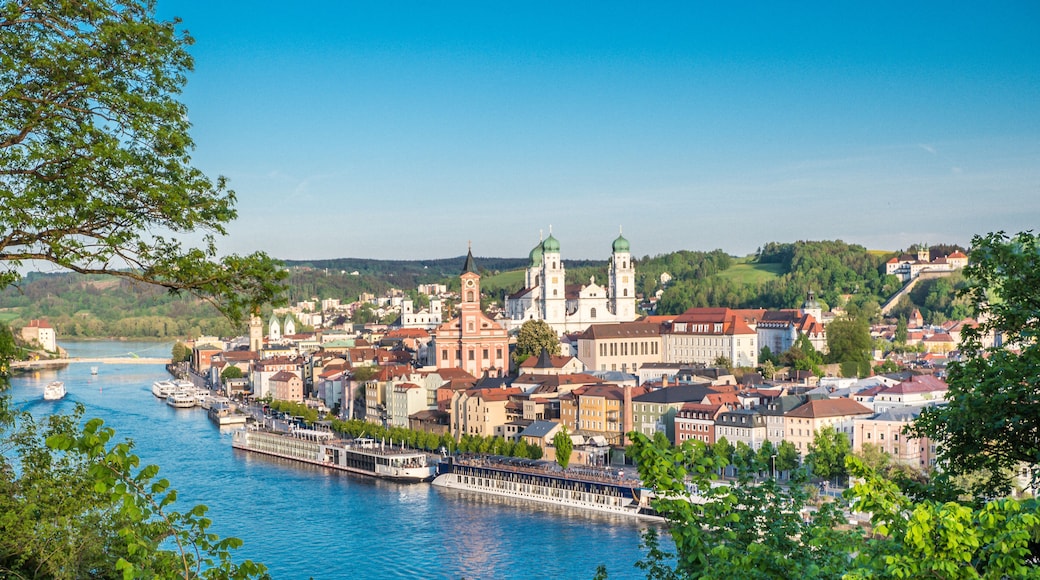 Stadtansicht von Passau in Bayern