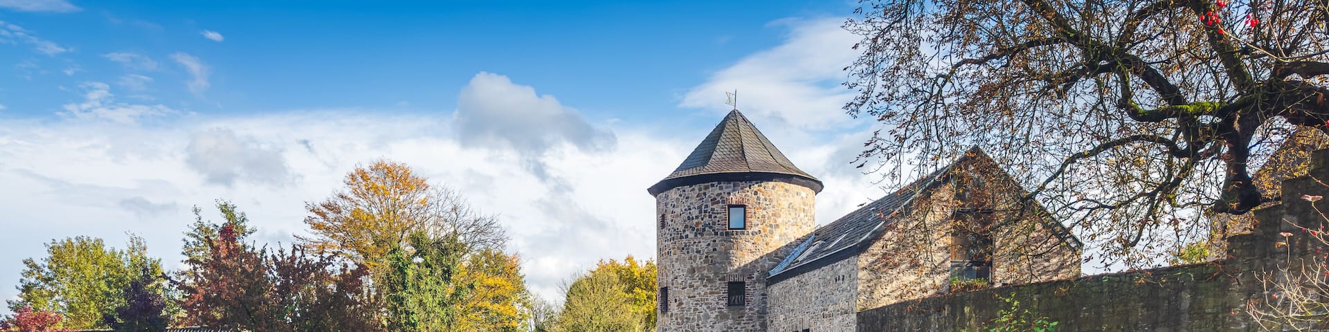 In the centre of Ratingen town