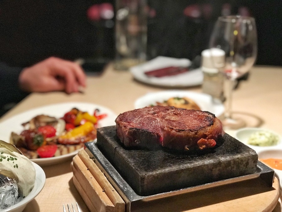 Stranded overnight on a forced layover in Frankfurt but don’t want to eat the free but unappetizing hotel buffet if you are shuttles you to the NH hotel Frankfurt Airport West? Take a two minute walk down to Corner Steakhouse Zur Ziegelhütte. They serve a variety of beef that comes out in a smoking hot stone so you can cook it to your liking. It’s gimmicky, sure, but it’s also delicious. Sides are great and service was great until they brought out THREE steaks instead of ONE 300gram steak for us to share 😂
Even if that made them hate us a bit, we still loved our dinner and it was the only bright spot in an, otherwise, stressful situation
#Germany #Frankfurt #delicious # layover #delicious