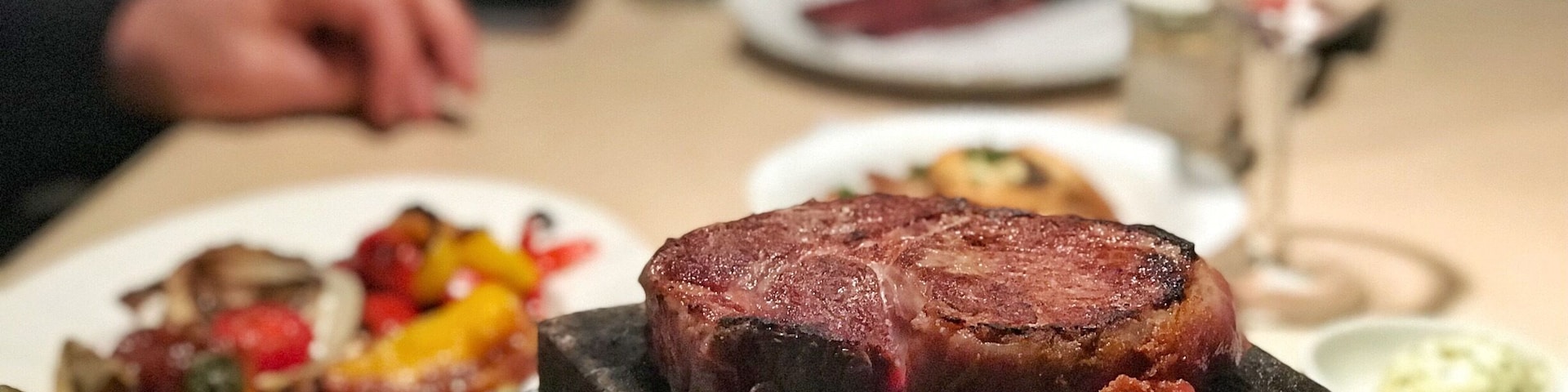 Stranded overnight on a forced layover in Frankfurt but don’t want to eat the free but unappetizing hotel buffet if you are shuttles you to the NH hotel Frankfurt Airport West? Take a two minute walk down to Corner Steakhouse Zur Ziegelhütte. They serve a variety of beef that comes out in a smoking hot stone so you can cook it to your liking. It’s gimmicky, sure, but it’s also delicious. Sides are great and service was great until they brought out THREE steaks instead of ONE 300gram steak for us to share 😂
Even if that made them hate us a bit, we still loved our dinner and it was the only bright spot in an, otherwise, stressful situation
#Germany #Frankfurt #delicious # layover #delicious