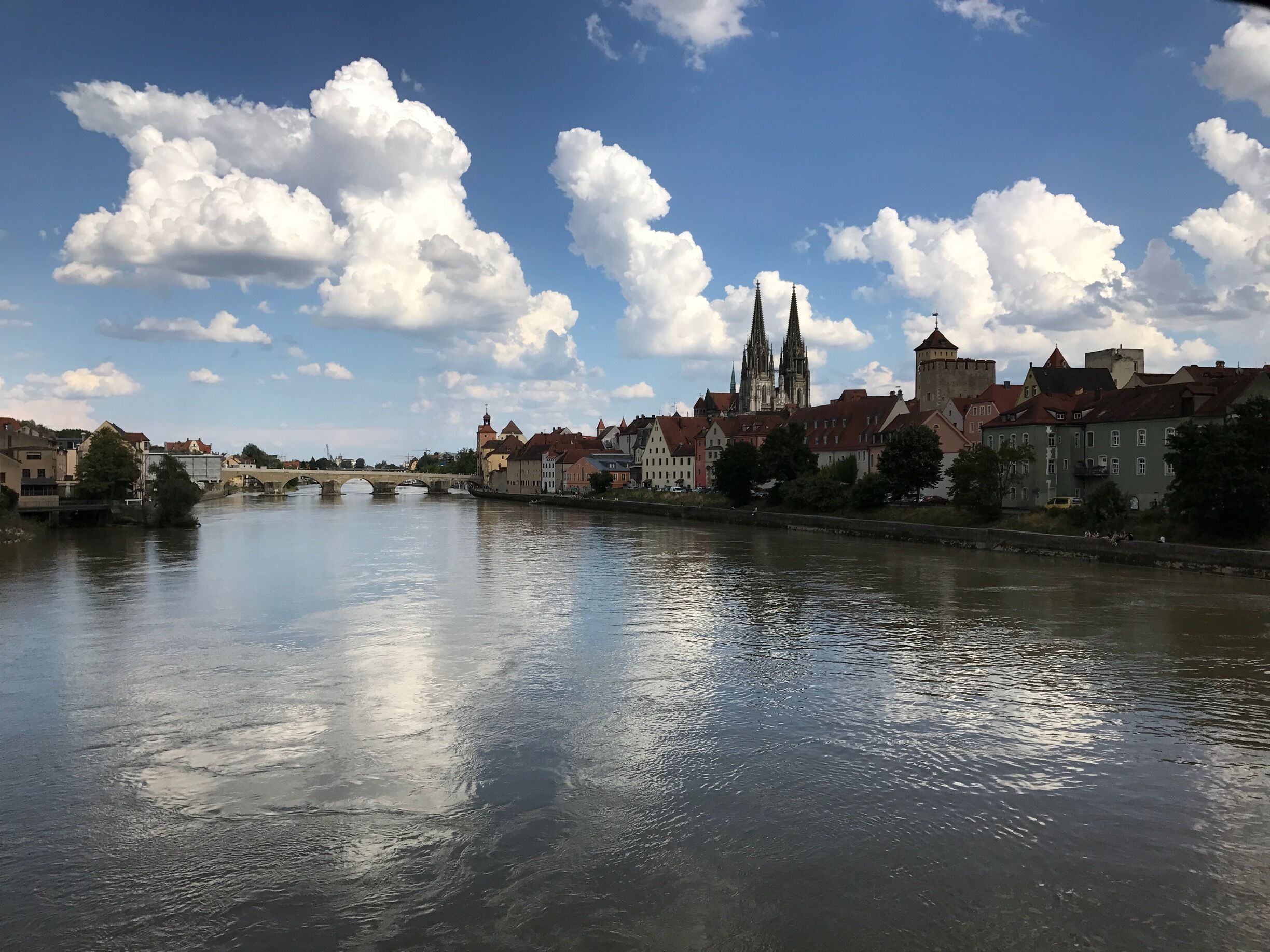 Skyline of Regensburg