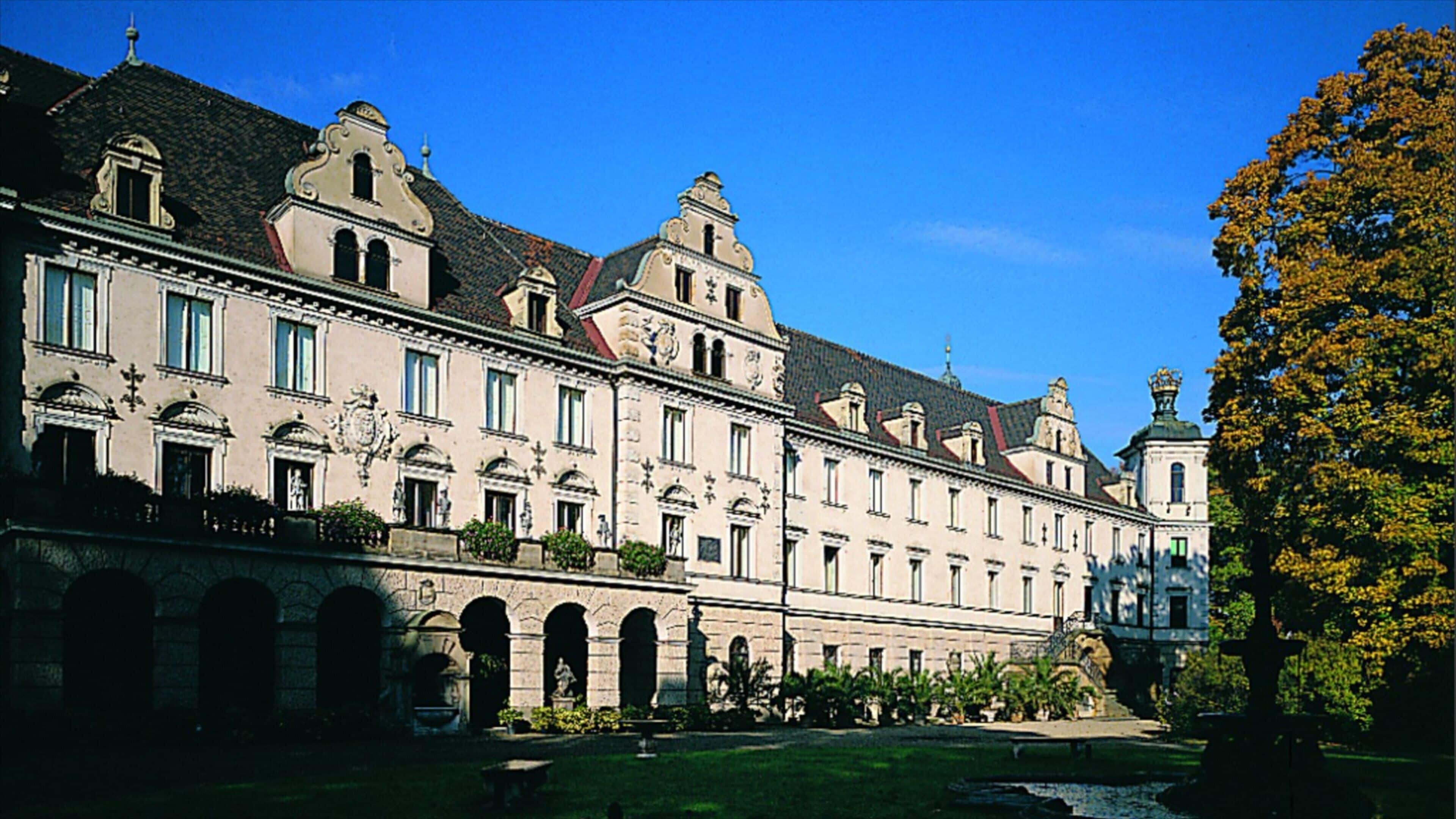 Regensburg joka esittää linna ja vanha arkkitehtuuri