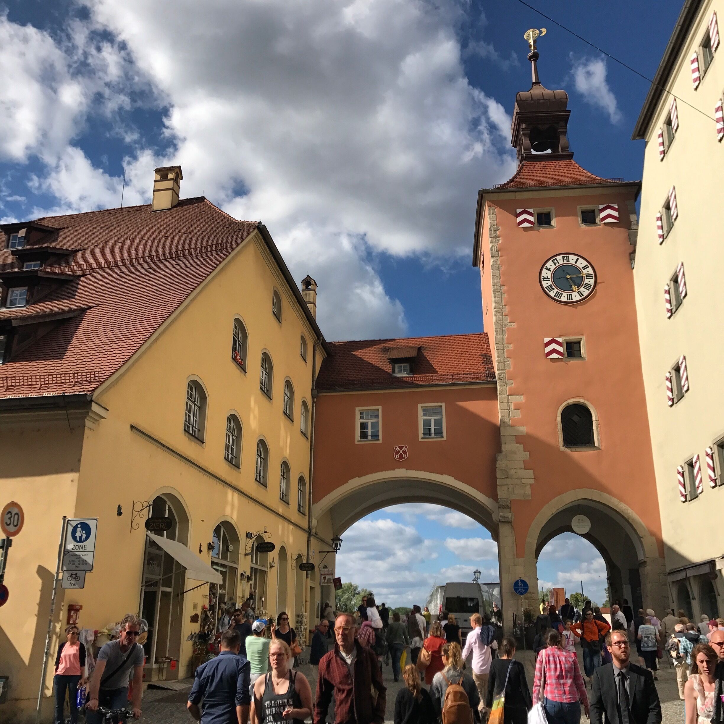 Stone Bridge in Regensburg