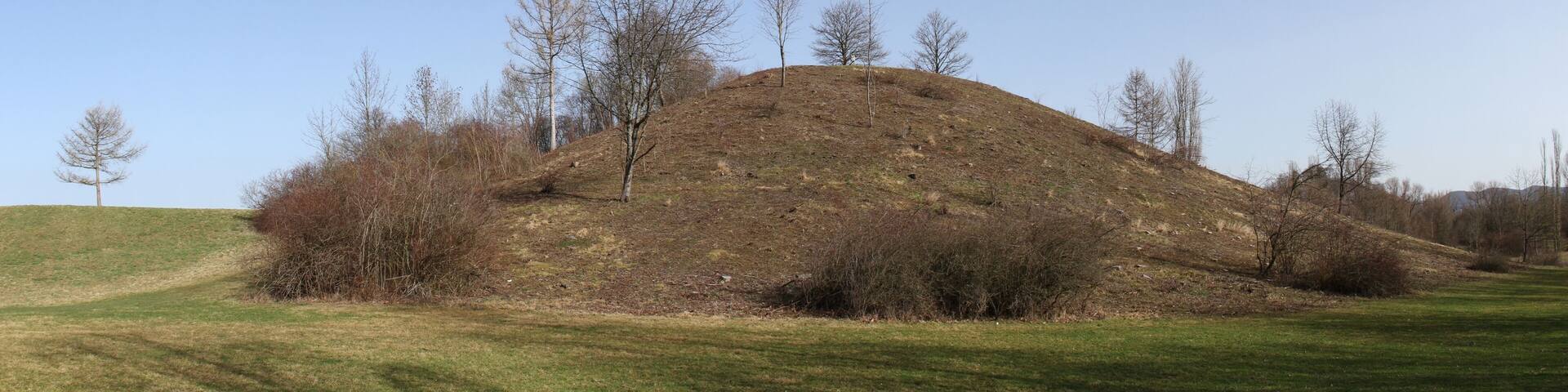 The mountain Monte Kiki in Reutlingen, Germany