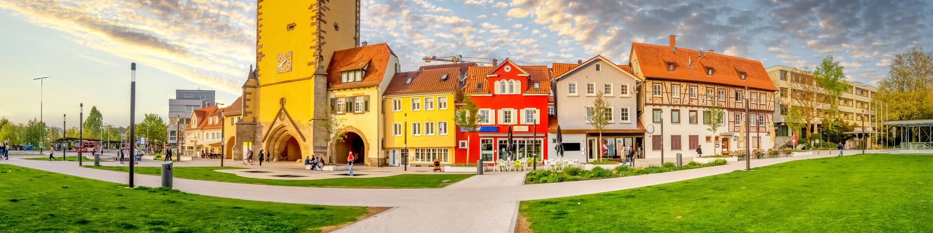 Tübinger Tor, Altstadt, Reutlingen, Deutschland
