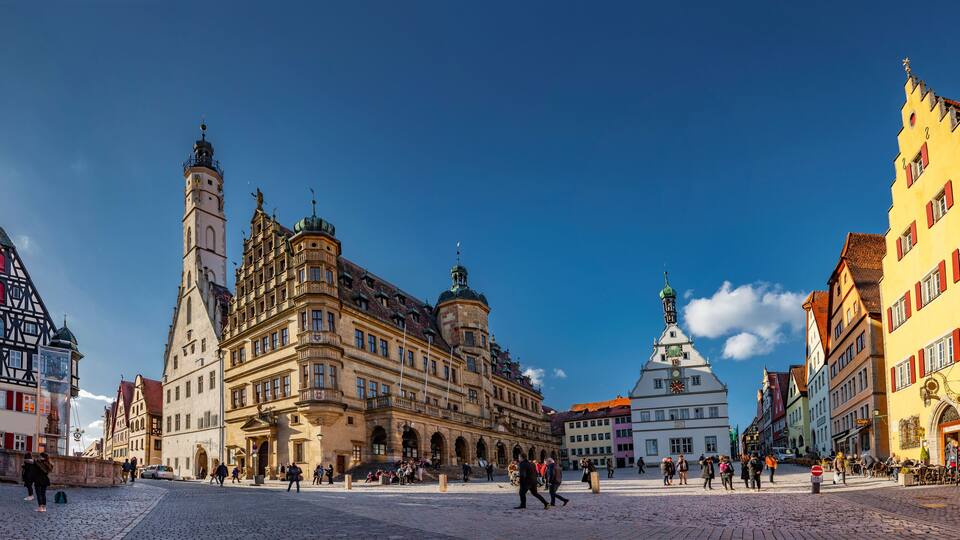 Rathaus von Rothenburg ob der Tauber