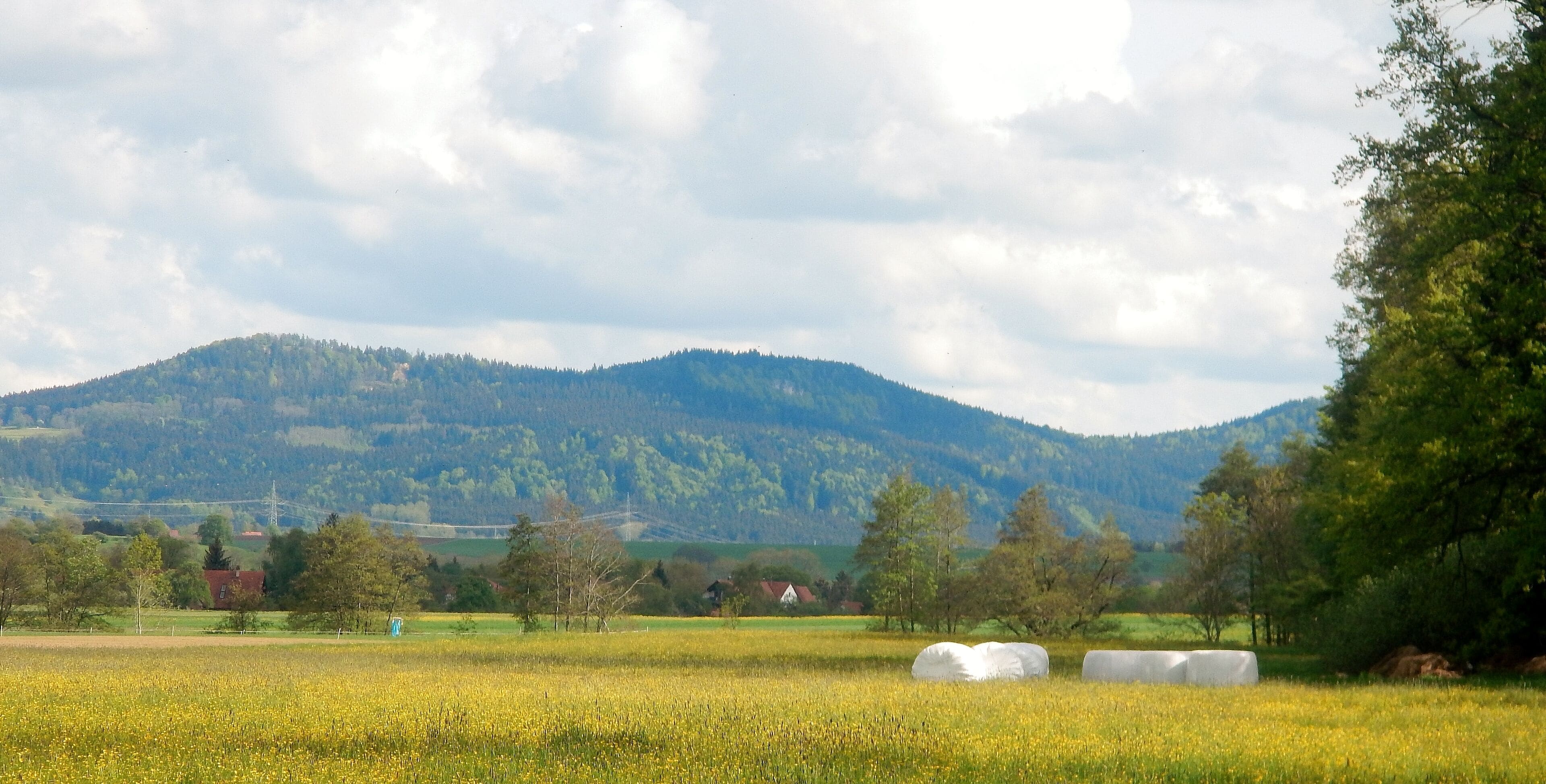 Blick vom Albvorland auf die Alb