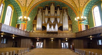 September 2013
Interior of the beautiful Lutherkirche in Wiesbaden, this has to be one of the most decorated buildings I have been into, it exudes a feeling off joy and happiness.