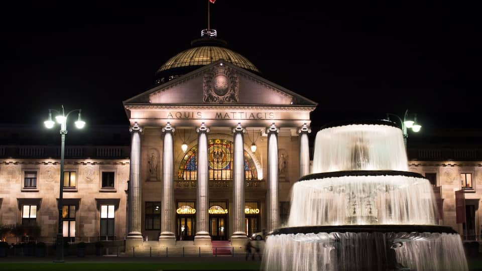 December 2012
The beautiful Casino at night. This is a magnificent building and looks great lit up at night, along with the fountains.