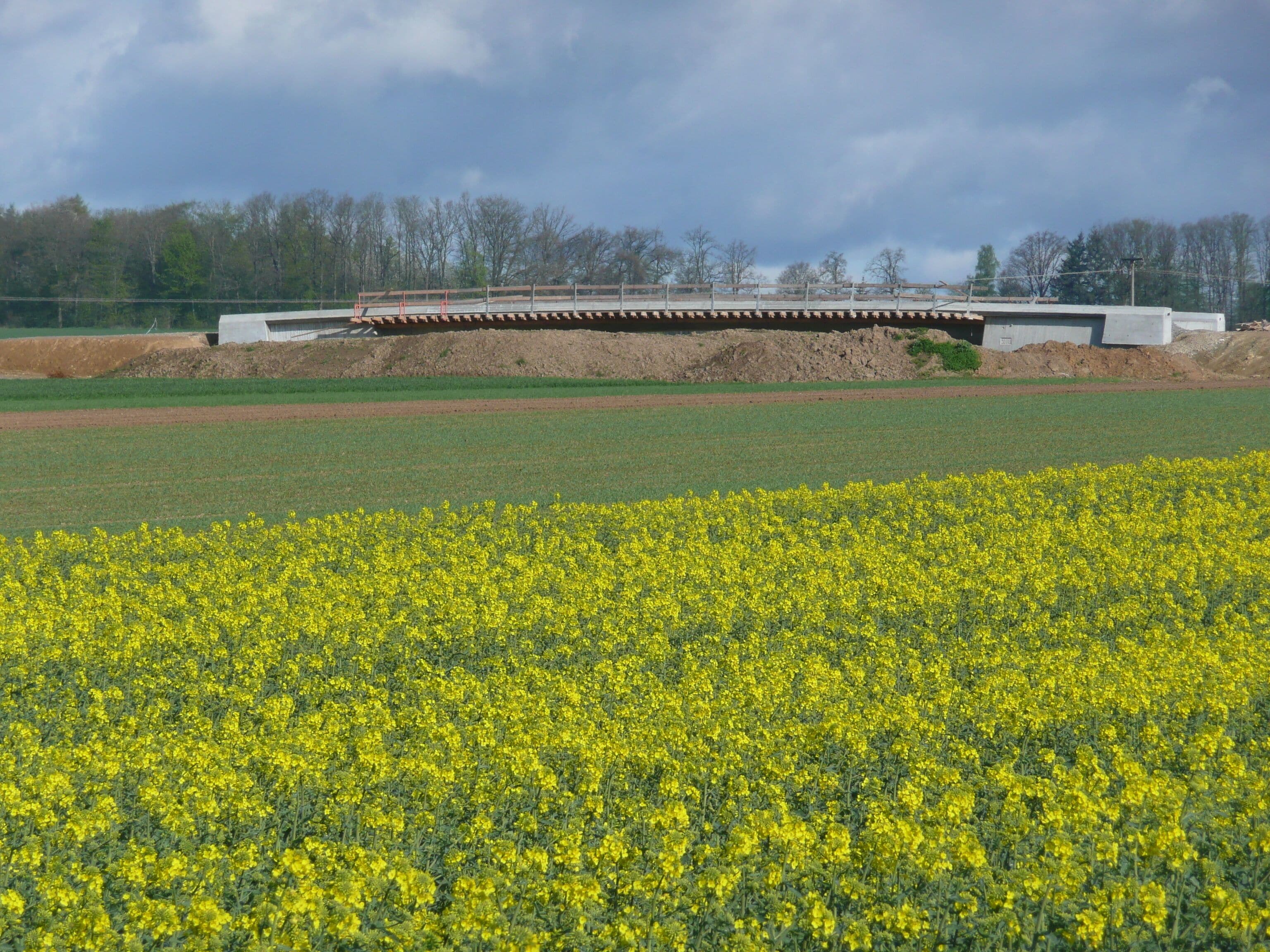 Brücke über die B464 in den Nähe von Maichingen, 2008