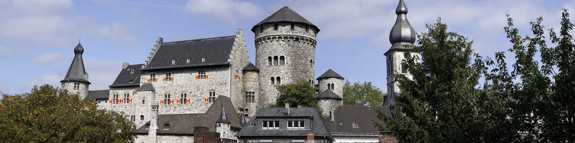Burg Stolberg über der historischen Altstadt