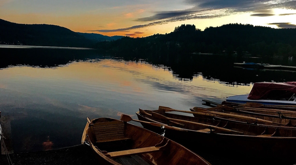 Titisee bei Sonnenuntergang