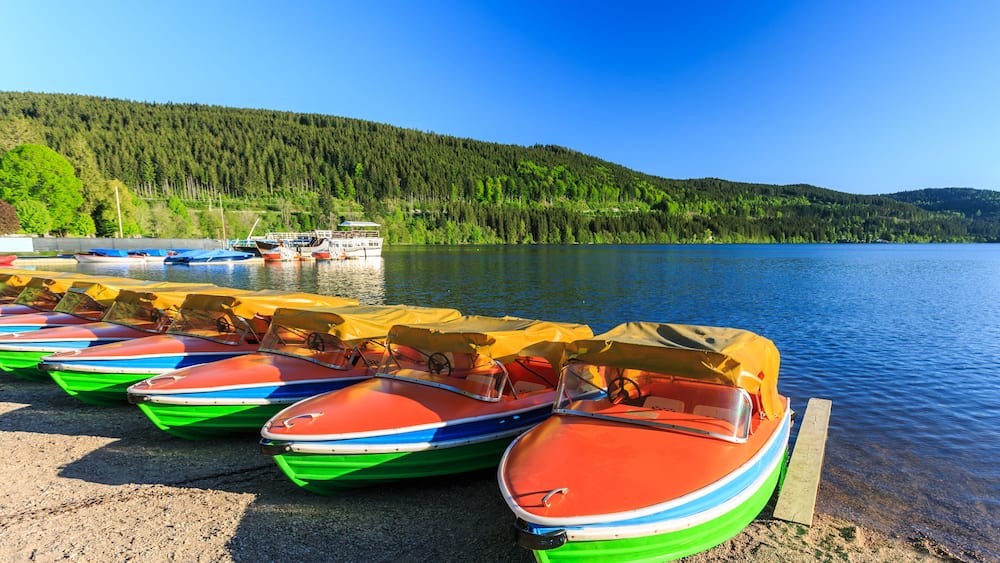 Lake Titisee Neustadt in the Black Forest. Germany., Shutterstock ID 677501887, Purchase Order: SP-1394 HA Batch 3 Part 1, Order Number: , Client/Licensee: HomeAway, Other: To be paid with HA budget