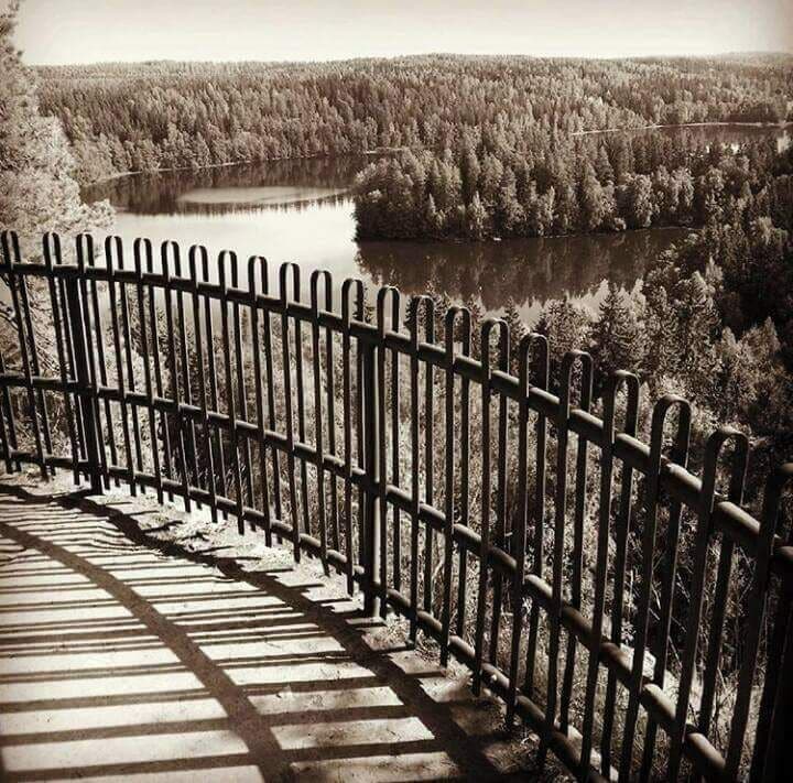 Näköalatasanne. 
Aulanko. Hämeenlinna. 