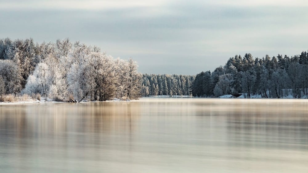 This another sunset. By calendar last day of the winter but by nature looks like in the middle of January :)