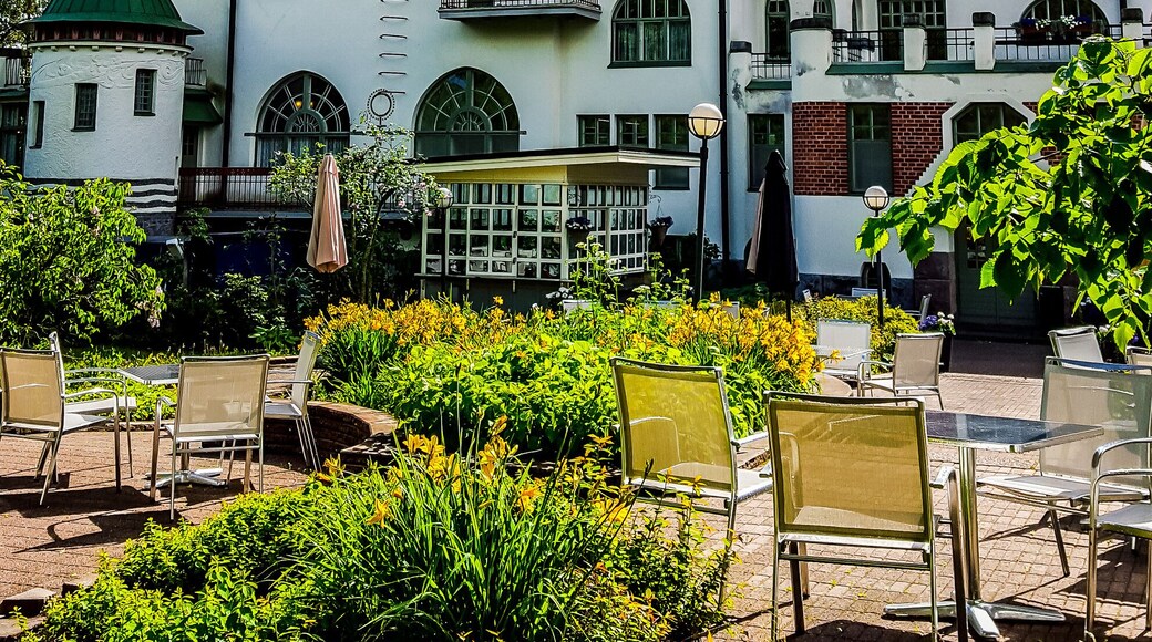 Beautiful building in Imatra, Finland