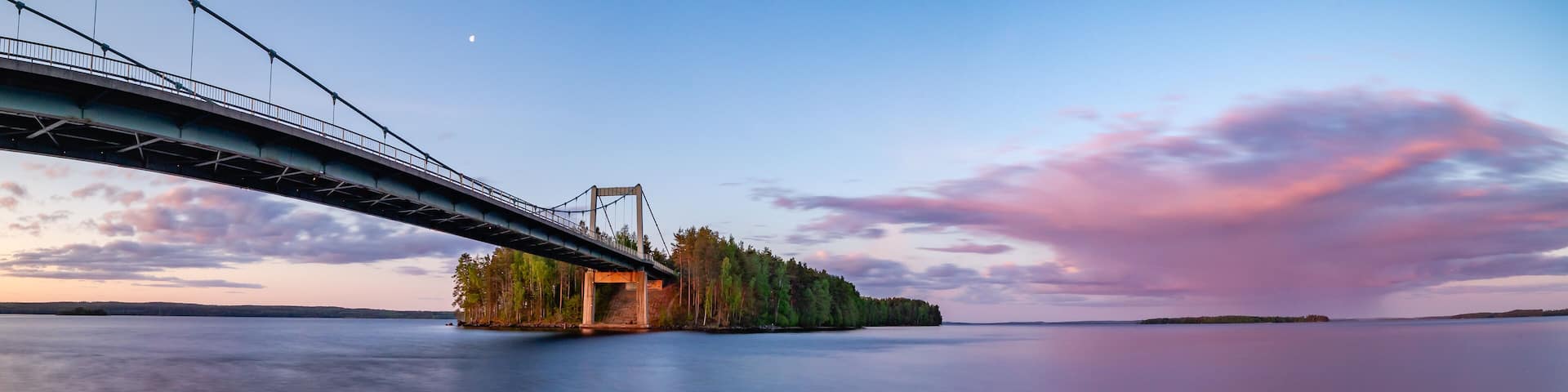 bridge over the lake