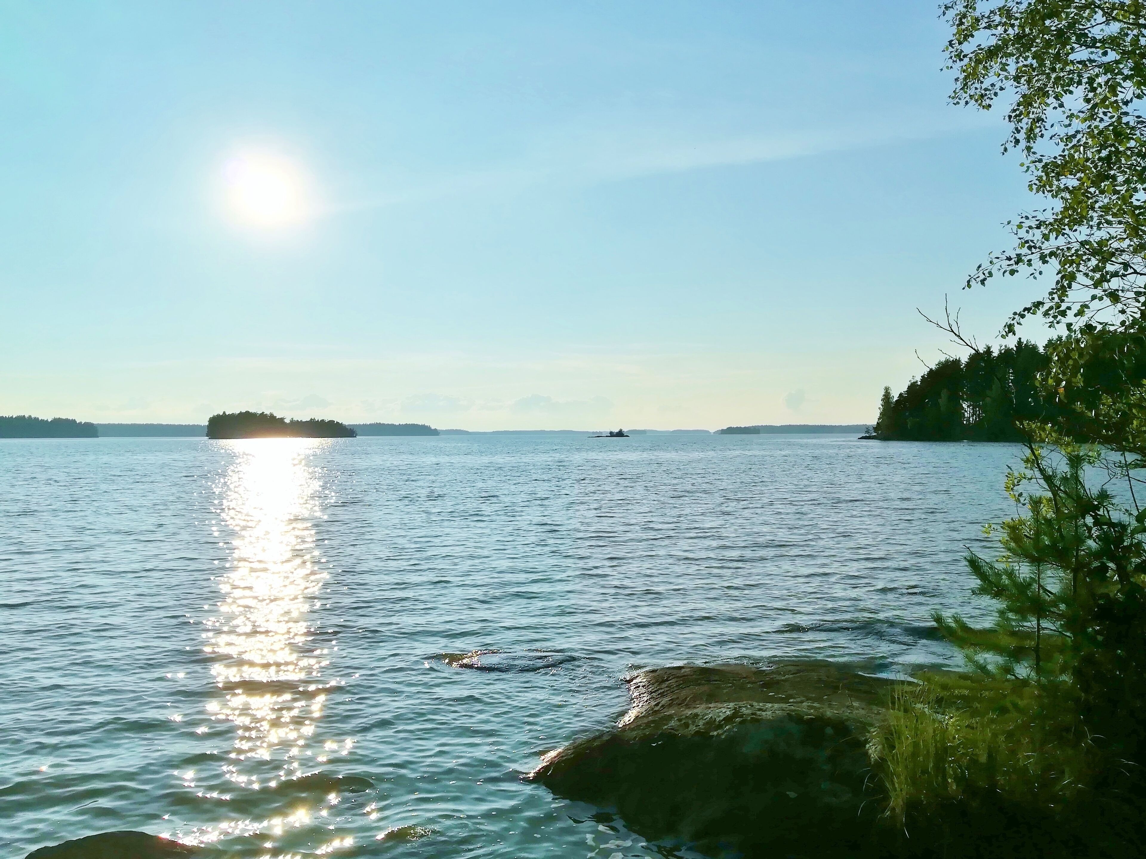 Summer is turning to autumn, so sad. We´ve had unusually warm summer in Finland. Many weeks about 30 degrees celcius. Usually we have only few days about 25 celcius.